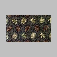 'Lily & tulip' carpet design by William Morris, produced by Morris & Co in 1877..jpg